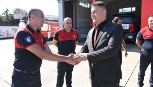 BAŞKAN ARGAN: "HER TÜRLÜ ACİL DURUMDA CANINIZI HİÇE SAYARAK MÜCADELE EDİYORSUNUZ"