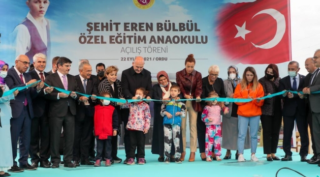 Şehit Eren Bülbül Özel Eğitim Anaokulu Törenle Açıldı