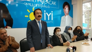 ÜNYE ESKİ BELEDİYE BAŞKANI ARPACIOĞLU: "BİZİM İÇİN BU MİLLETE HİZMET ETMEK EN BÜYÜK ŞEREFTİR"