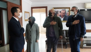 ÜNYE KAYMAKAMI IŞIK'TAN AK PARTİ'YE İADE-İ ZİYARET