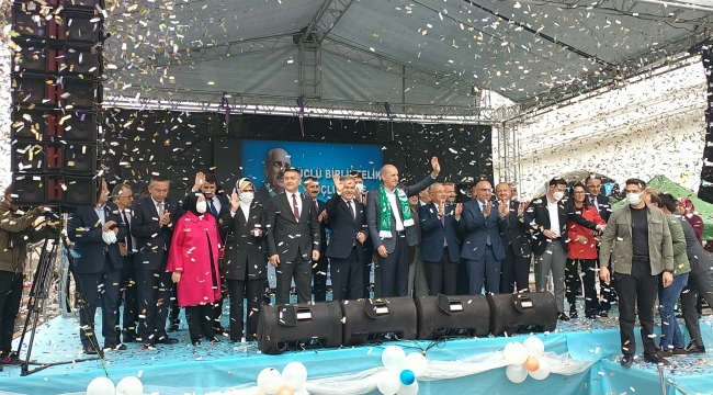 ÜNYE'NİN "TOPLU HİZMETLERİ" TÖRENLE AÇILDI