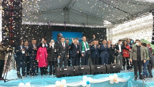 ÜNYE'NİN "TOPLU HİZMETLERİ" TÖRENLE AÇILDI