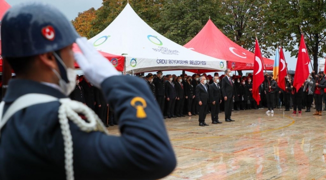 BÜYÜK ÖNDER ATATÜRK, VEFATININ 83. YILDÖNÜMÜNDE TÖRENLERLE ANILDI