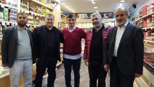 SAADET PARTİSİ ESNAF ZİYARETLERİNİ SÜRDÜRÜYOR