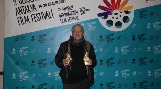 ANTAKYA FİLM FESTİVAL'İNDE ÜNYELİ ŞERAFETTİN KAYA'YA İKİ ÖDÜL BİRDEN