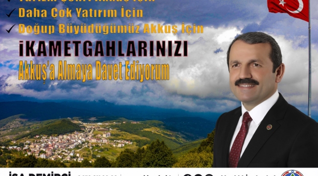 Başkan Demirci'den İkametgâh Çağrısı