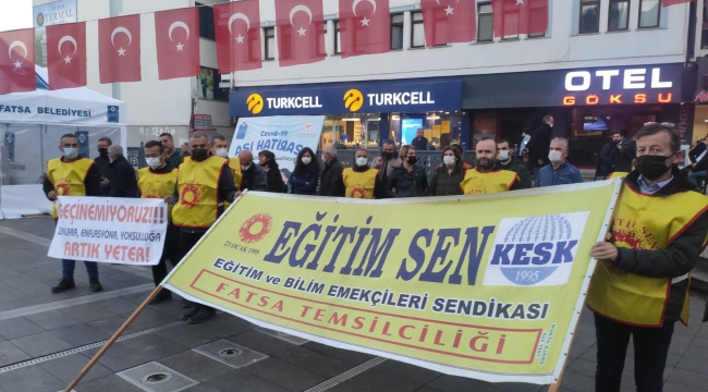 "ENFLASYONA, PAHALILIĞA, ZAMLARA ve YOKSULLUĞA ARTIK YETER DİYORUZ!"