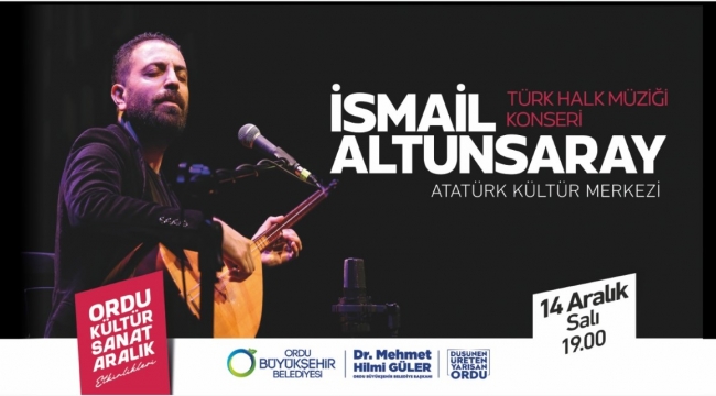 İSMAİL ALTUNSARAY ORDULULARLA BULUŞUYOR