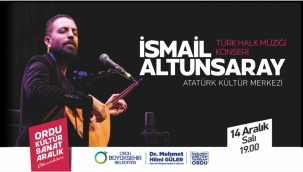 İSMAİL ALTUNSARAY ORDULULARLA BULUŞUYOR