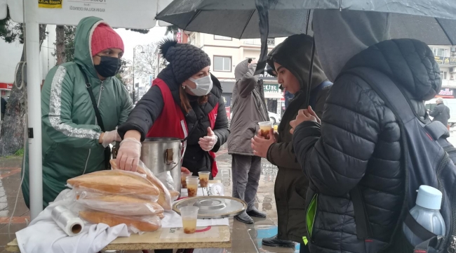 KIZILAY, SARIKAMIŞ ŞEHİTLERİNİ UNUTMADI