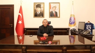 ORDU VALİSİ TUNCAY SONEL'İN YENİ YIL MESAJI