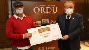 ORDU'YU EN İYİ ANLATAN FOTOĞRAFLAR İÇİN ÖDÜL TÖRENİ DÜZENLENDİ