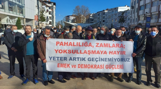 "PAHALILIĞA HAYIR" SESİ ORDU'DAN YÜKSELDİ