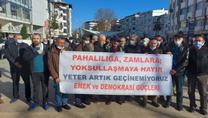 "PAHALILIĞA HAYIR" SESİ ORDU'DAN YÜKSELDİ