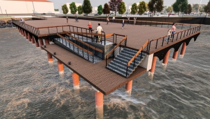 TARİHİ İSKELEDE DÖNÜŞÜM DEVAM EDİYOR