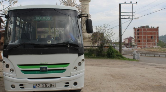 ÜNYE'DE DOLMUŞ ÜCRETLERİNE ZAM!