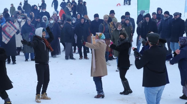 ARGAN YAYLASI KAR FESTİVALİYLE RENKLENDİ