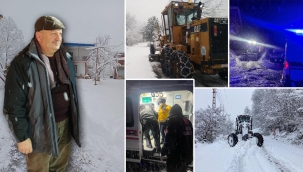 BAŞKAN TAVLI: "KARLA MÜCADELEMİZİ ARALIKSIZ SÜRDÜRÜYORUZ"