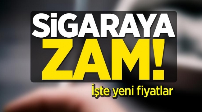 SİGARAYA YENİ YIL ZAMMI!