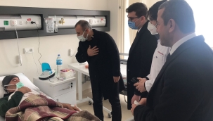 VALİ SONEL İLÇE ZİYARETLERİNE DEVAM EDİYOR