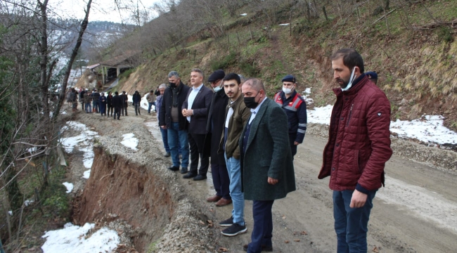 ARGAN: "MAĞDUR OLAN VATANDAŞLARIMIZIN YANINDAYIZ"