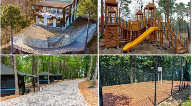 ASARKAYA KENT ORMANI DONATILARLA GÖZ DOLDURUYOR