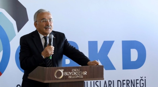 BAŞKAN GÜLER: "RANT EKONOMİSİNDEN ÜRETİM EKONOMİSİNE GEÇİYORUZ"