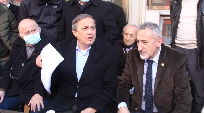 CHP'Lİ SEYİT TORUN, ÜNYE ESNAFINI DİNLEDİ!