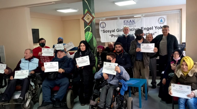 'SOSYAL GİRİŞİMCİYE ENGEL YOK' PROJESİNDE FİNAL