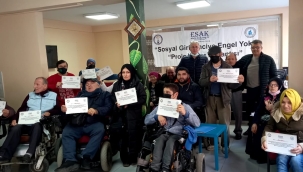 'SOSYAL GİRİŞİMCİYE ENGEL YOK' PROJESİNDE FİNAL
