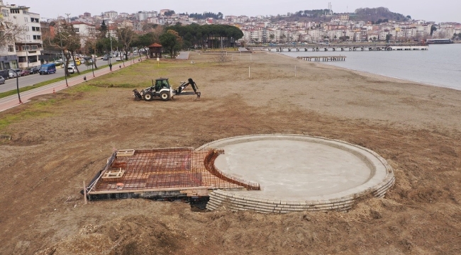 ÜNYE'DE ÇOCUKLAR İÇİN SU OYUN PARKI