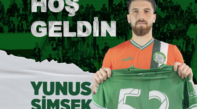 YENİ TRANSFER; YUNUS ŞİMŞEK 