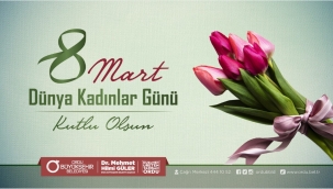 BAŞKAN GÜLER'DEN "8 MART KADINLAR GÜNÜ" MESAJI