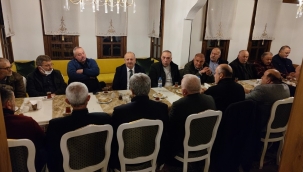 BAŞKAN TAVLI, 85 MAHALLE MUHTARIYLA BULUŞTU