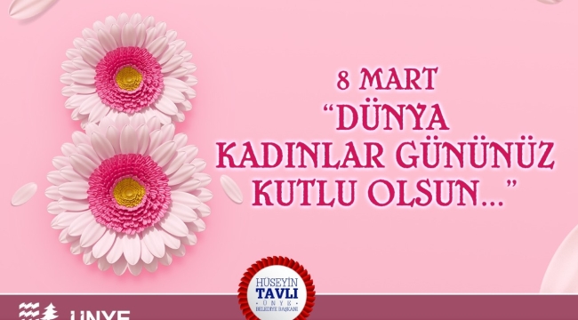 BAŞKAN TAVLI; "KADINLARIMIZ BAŞ TACIMIZ"