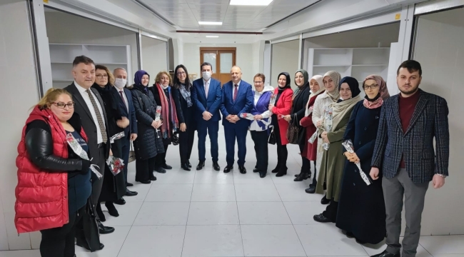 BAŞKAN TAVLIDAN, YÖRESEL ÜRÜN PAZARI PROJESİNE DESTEK