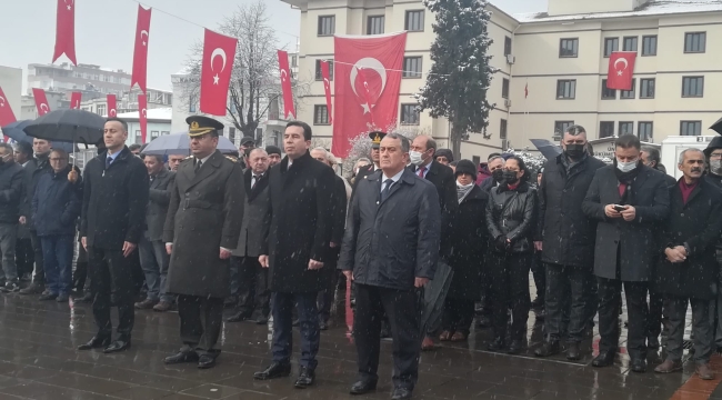 ÇANAKKALE ZAFERİ'NİN 107. YILI ÜNYE'DE KUTLANDI