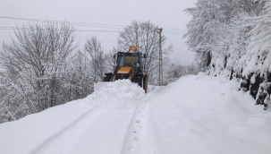KAR YAĞIŞI YÜKSEK KESİMLERDE ETKİLİ OLDU