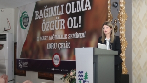 ÜNYE BELEDİYESİ'NDEN "BAĞIMLI OLMA, ÖZGÜR OL" SEMİNERİ