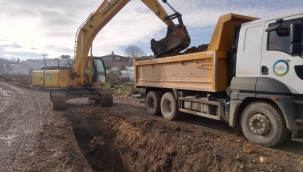 ÜNYE'NİN ALTYAPISINI YENİLENİYOR