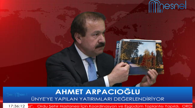 ARPACIOĞLU, "KİMSE ÇALIŞMALARIMIZI SAHİPLENMESİN!"