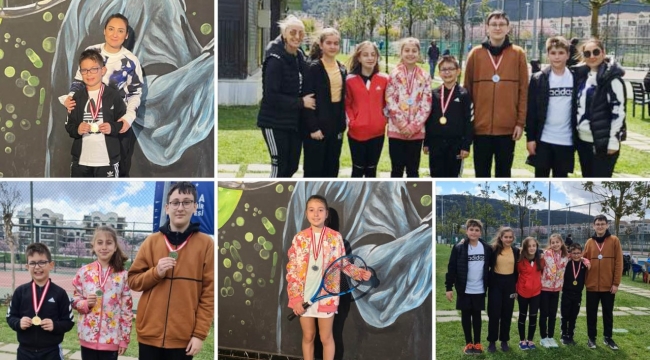 ORTUR TENİS KULÜBÜ ÇITAYI YÜKSELTTİ