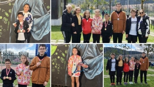 ORTUR TENİS KULÜBÜ ÇITAYI YÜKSELTTİ