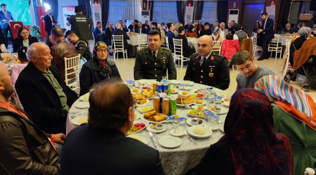 ŞEHİT AİLELERİ VE GAZİLER İFTAR SOFRASI'NDA BULUŞTU!