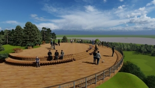 SEYİR TERASINDA ÇALIŞMALAR BAŞLADI