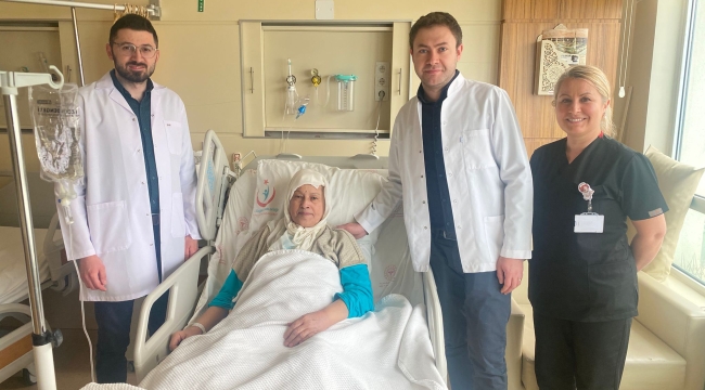 ÜNYE'DE BAŞARILI BEYİN TÜMÖRÜ AMELİYATI