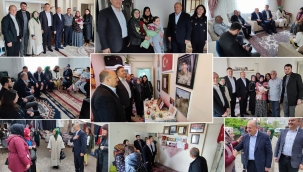 BAŞKAN TAVLI'DAN ŞEHİT ANNELERİNE ZİYARET