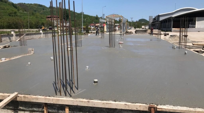 KAZ KESİM TESİSİ ÇALIŞMALARI SÜRÜYOR