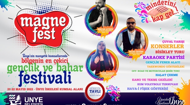 MAGNEFEST FESTİVALİ HAFTA SONUNA ALINDI