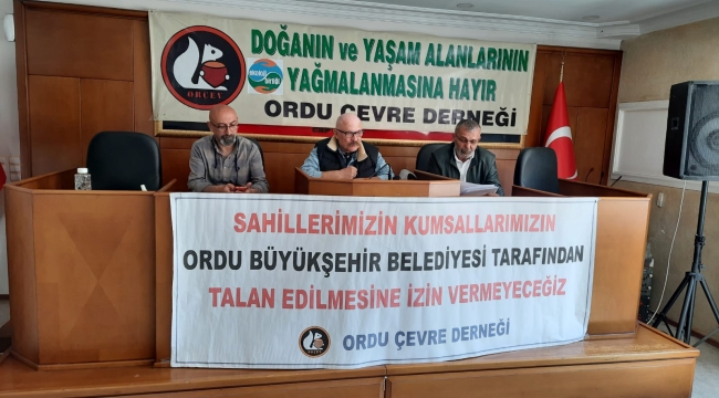 Ordu Çevre Derneği'nin Olağan Genel Kurulu Yapıldı